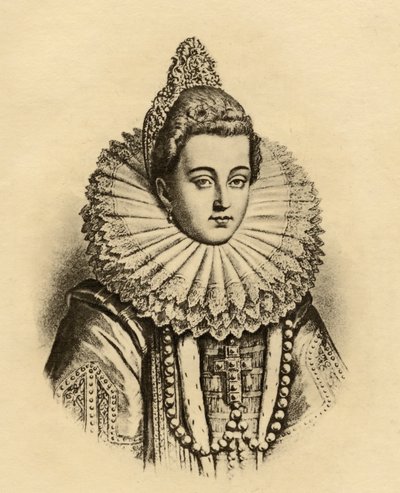 Luisa di Lorena-Vaudémont (1553-1601) da French School